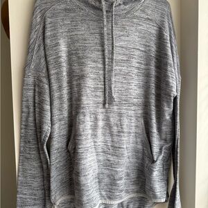 90 Degree By Reflex Heather Gray Hoodie